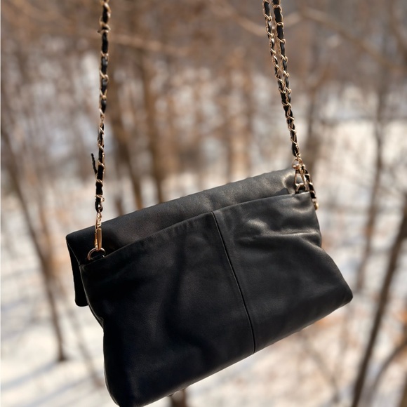 Vintage Coach Turnlock Clutch | Unbranded Chain | 1990s | Great Condition - Picture 7 of 12